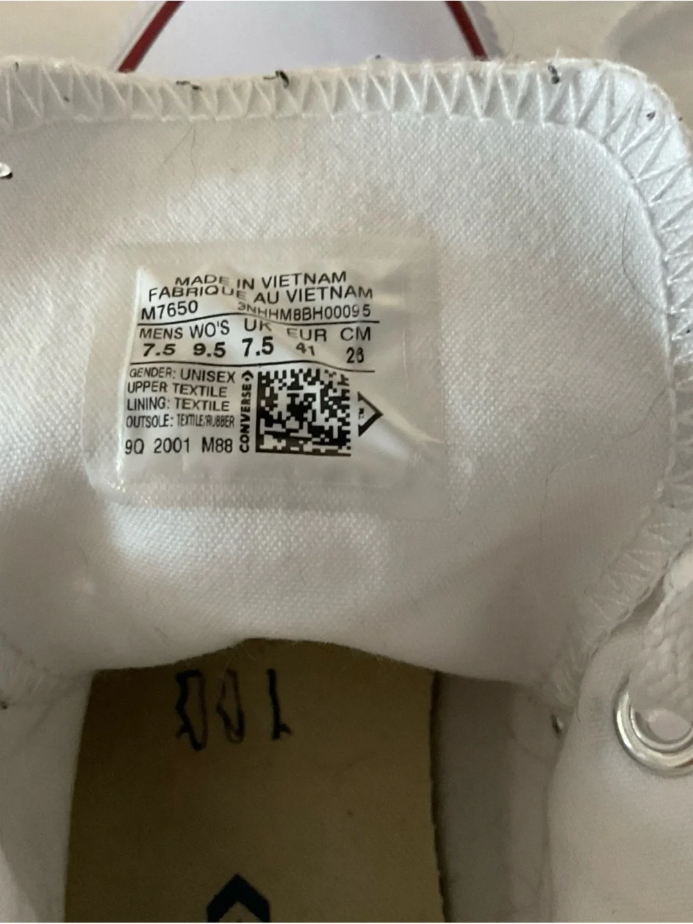 Converse Chuck Taylor All Star High Top white  Women's 9.5